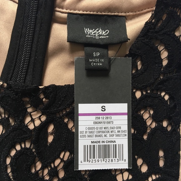 NWT Mossimo Supply Co. Lace Dress - Picture 4 of 8